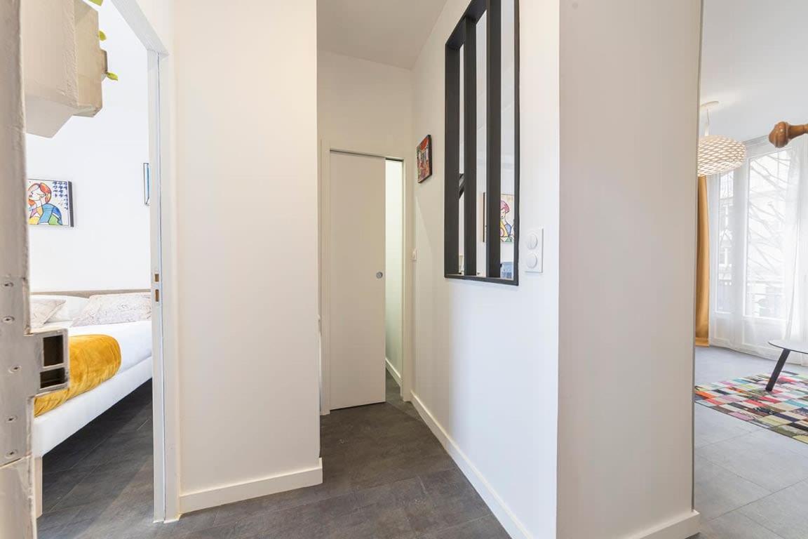L'Echapee- Bel Appartement Renove Et Proche Gare Rennes Kültér fotó